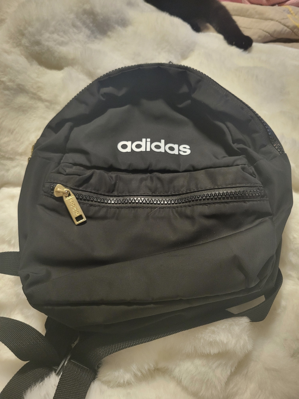 adidas Black Mini Backpack - Classic Logo